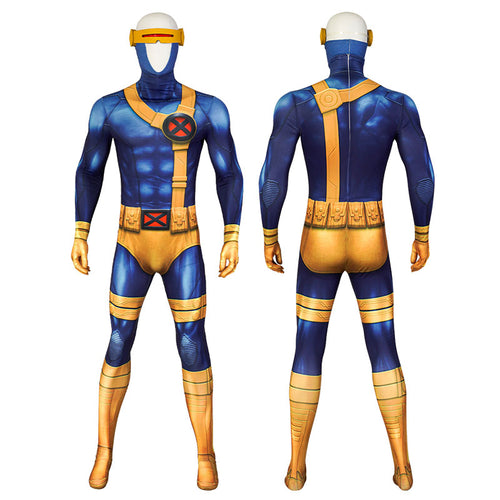 X-Men 1997 Cyclops Jumpsuit Cosplay Costumes