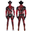 Deadpool 3 Wolverine and Deadpool Cowboypool Cosplay Costumes