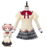 Puella Magi Madoka Magica Madoka Kaname Uniforms Cosplay Costumes