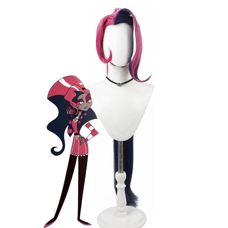 Aime Hazbin Hotel Velvette Cosplay Wigs