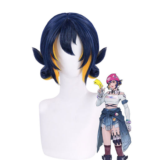 Overwatch 2 Antifragile Kira-Kira Kiriko Cosplay Wigs