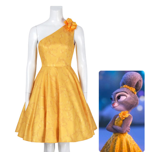 Disney Zootopia 2 Judy Hopps Dress Cosplay Costume