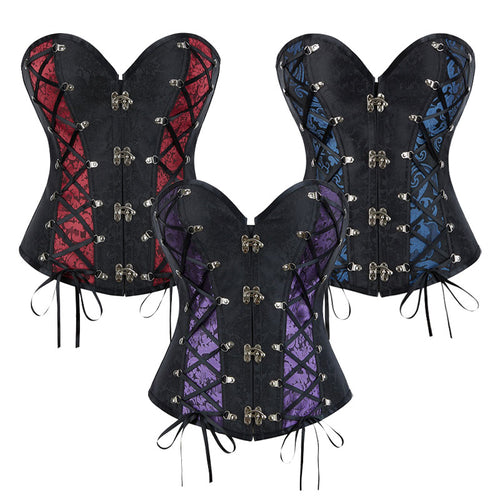European Style Chest Support And Sexy Palace Corset Cosplay Costumes