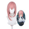 Game Zenless Zone Zero Tsukishiro Yanagi Pink Cosplay Wig