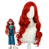 Movie Ruby Gillman, Teenage Kraken Chelsea Van Der Zee Cosplay Wigs