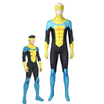 Invincible Mark Grayson Jumpsuit Cosplay Costumes