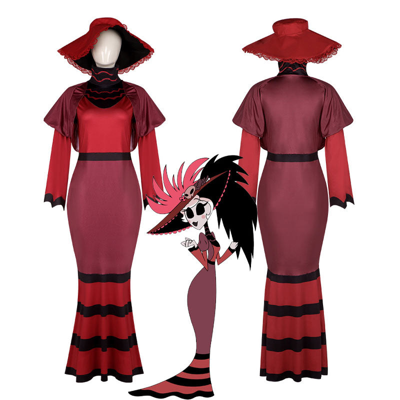 Anime Hazbin Hotel Rosie Cosplay Costumes