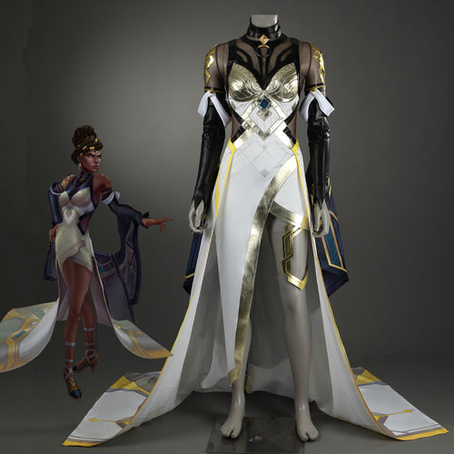 LOL Arcane Councilor Mel Medarda Cosplay Costumes