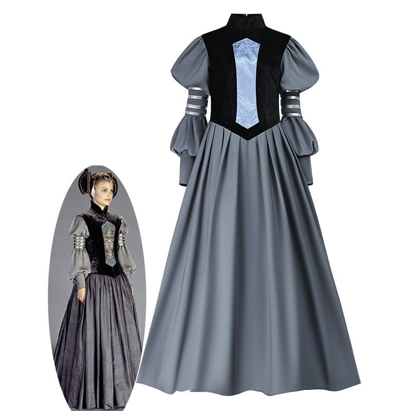 Star Wars Padme Naberrie Amidala Dress Cosplay Costume Star Wars Padme Naberrie Amidala Dress Cosplay Costume