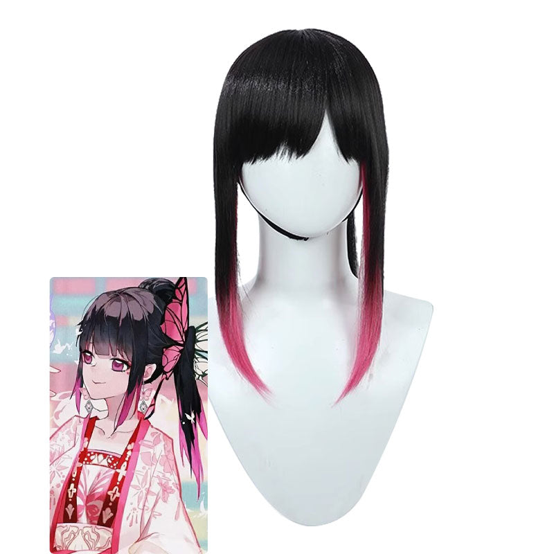 Demon Slayer Kimetsu no Yaiba Kanao Tsuyuri Long Ponytail Cosplay Wigs