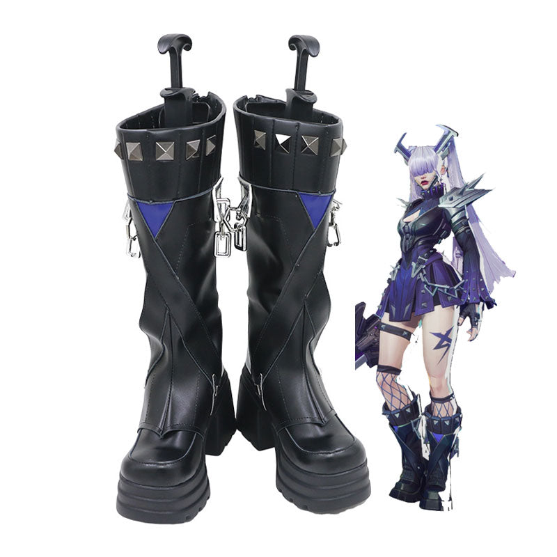 Marvel Rivals Magik's Punkchild Cosplay Shoes