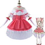 Puella Magi Madoka Magica Madoka Kaname Pink Dress Cosplay Costumes