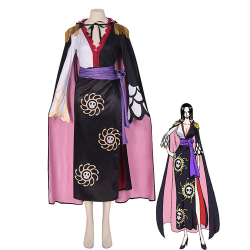 Anime One Piece: Stampede Boa Hancock Fullset Cosplay Costumes