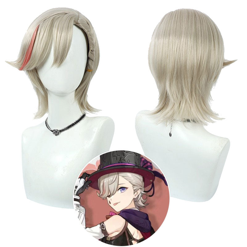 Game Genshin Impact Lyney Cosplay Wigs