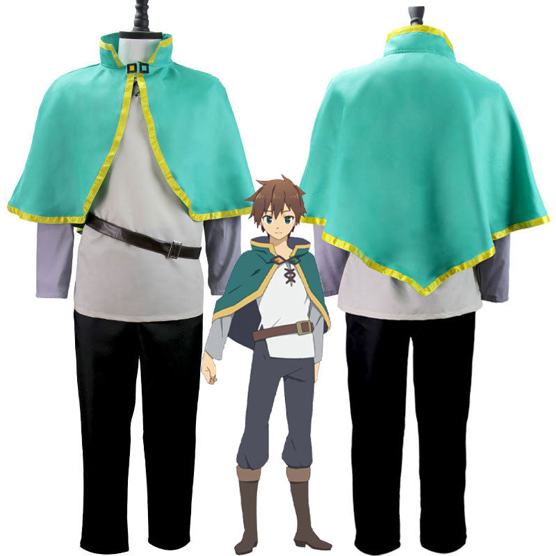 Get Satou Kazuma Cosplay Costumes - KonoSuba Anime – Cosplay Clans