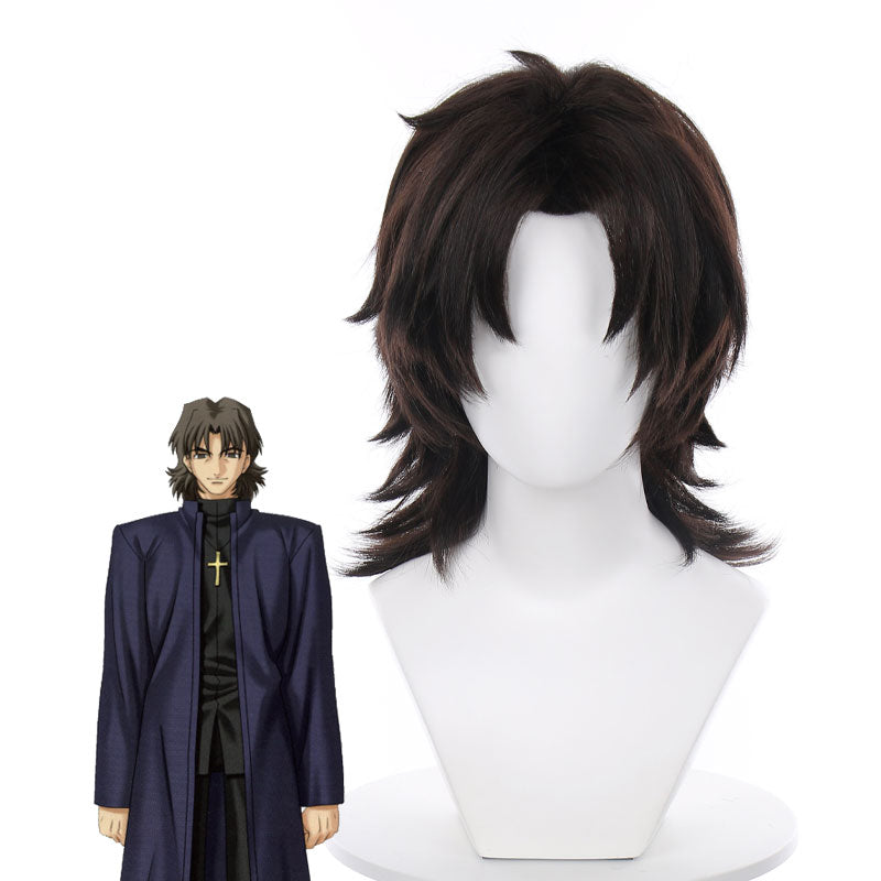 Fate Stay Night Kirei Kotomine Cosplay Wigs