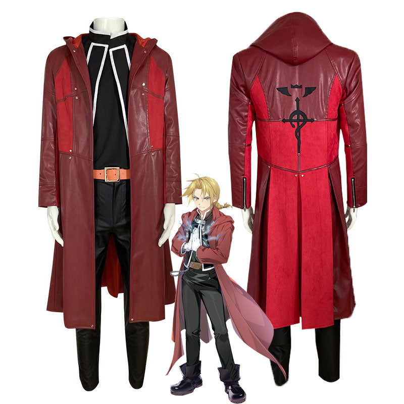 Fullmetal Alchemist Edward Elric Cosplay Costume