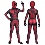 Deadpool 3 Wade Wilson Kids Jumpsuit Cosplay Costumes