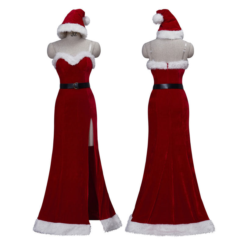 Buy Christmas Roger Rabbit Womens Red Sequin Dress Cosplay Costume   Cosplay Clans