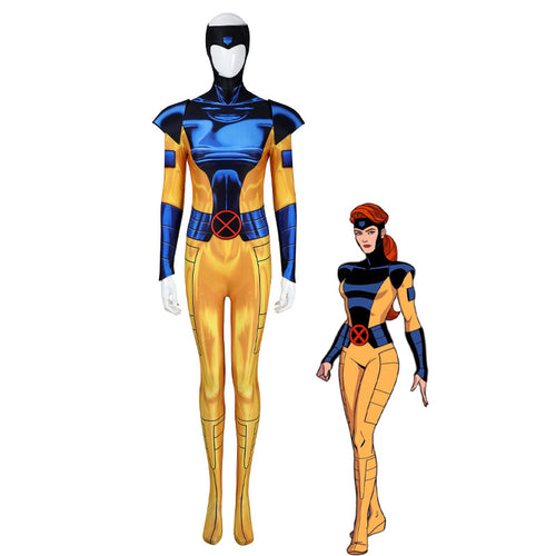 Marvel X-Men '97 Jean Grey Jumpsuit Cosplay Costume