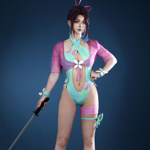 Marvel Rivals Psylocke Breezy Butterfly Cosplay