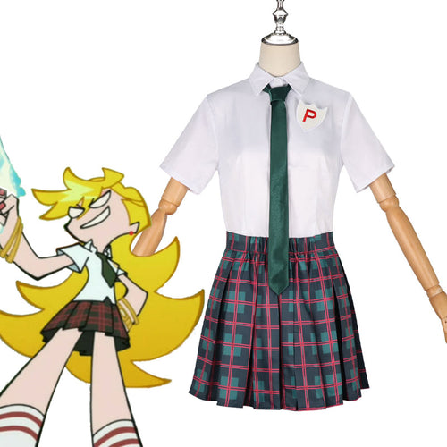 Panty And Stocking with Garterbelt Panty School Uniform Cosplay Costume