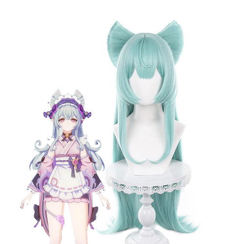 Genshin Impact Yumemizuki Mizuki Cosplay Wigs