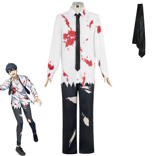 Blue Lock Collaboration Cafe Monster Party Yoichi Isagi Cosplay Costumes