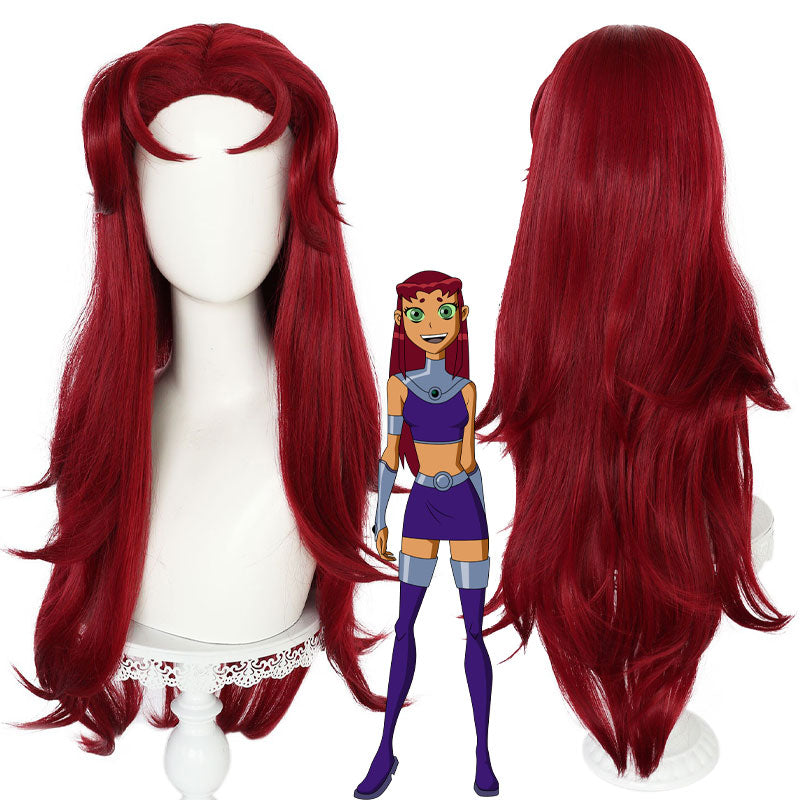 New Teen Titans Go Starfire Cosplay Wigs
