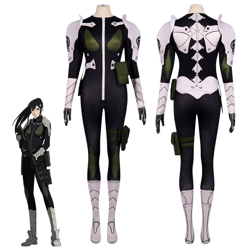 Kaiju No. 8 Ashiro Mina Jumpsuit Cosplay Costumes