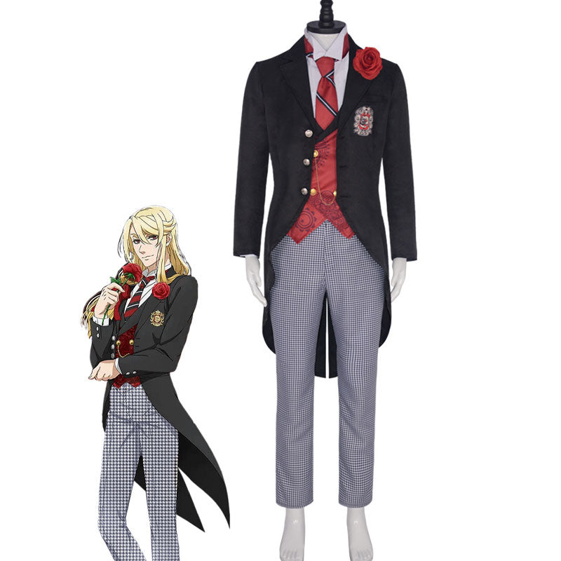 Black Butler: Public School Arc Edgar Redmond Cosplay Costumes