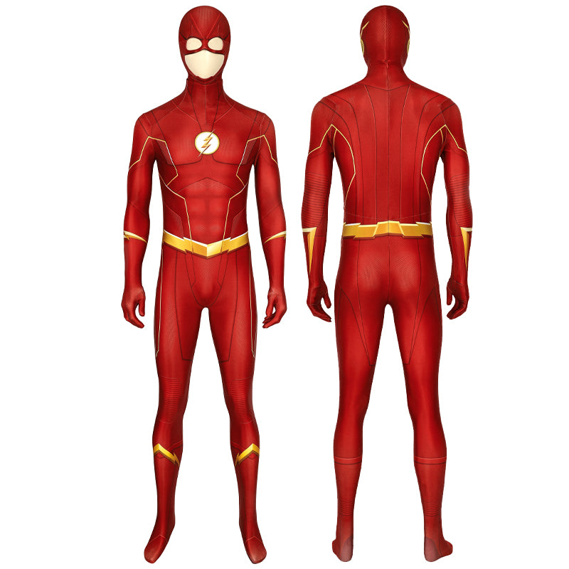 The Flash Season 6 Barry Allen Jumpsuit Cosplay Costumes