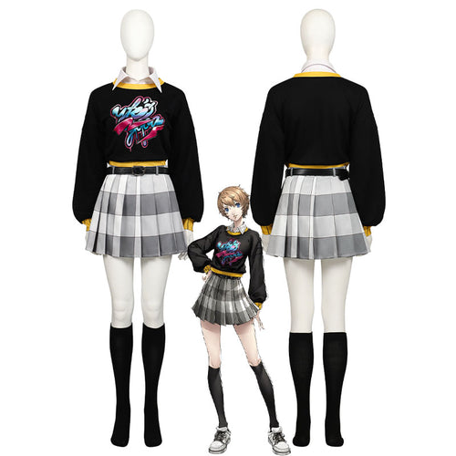 Persona 5: The Phantom X Motoha Arai Cosplay Costumes