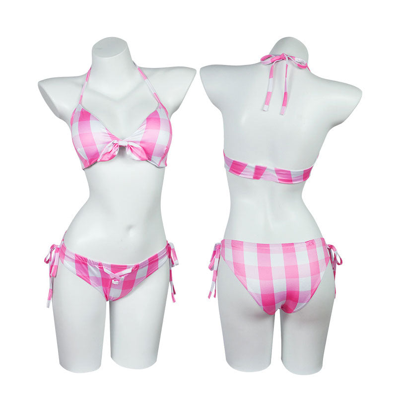 Barbie Movie 2023 Barbie Pink Swimsuit Cosplay Costumes