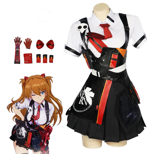 Honkai EVA Asuka Shikinami Langley Cosplay Costumes