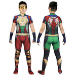 The Boys 3 A-Train Kids Jumpsuit Cosplay Costume