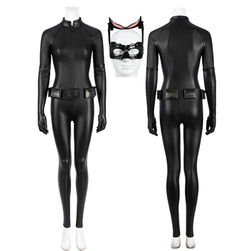 The Dark Knight Rises Catwoman Selina Kyle Jumpsuit Cosplay Costumes