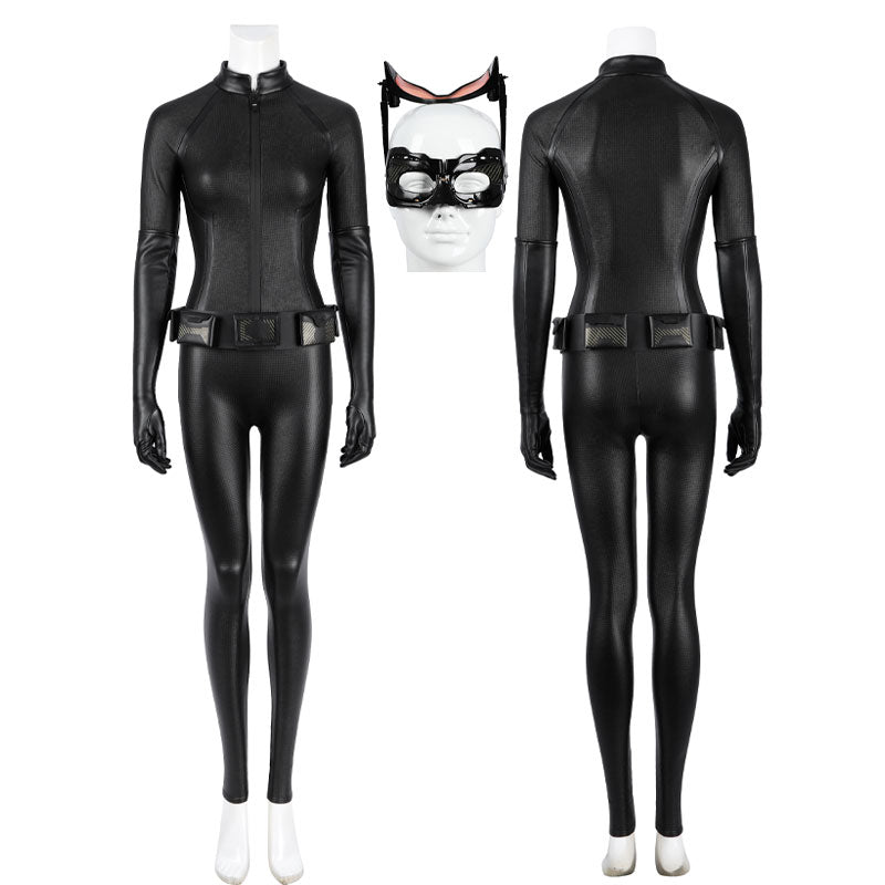 The Dark Knight Rises Catwoman Selina Kyle Jumpsuit Cosplay Costumes