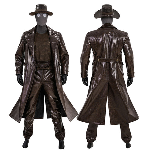 Spider-Man Noir Spiderman Peter Parker Cosplay Costume