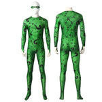 Batman Forever The Riddler Jumpsuit Cosplay Costumes