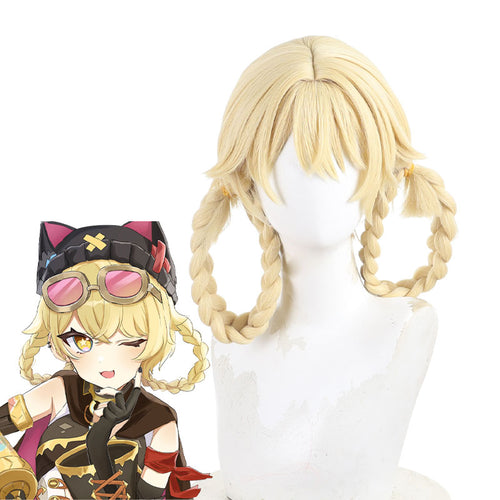 Genshin Impact Jahoda  Cosplay Wigs