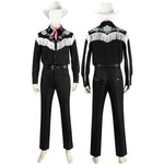 Barbie Movie 2023 Ken Black Fullset Cosplay Costumes With Hat