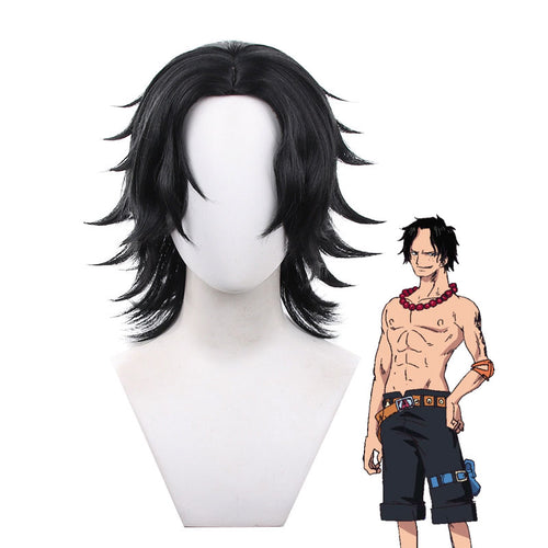 One Piece Portgas D Ace Cosplay Wigs