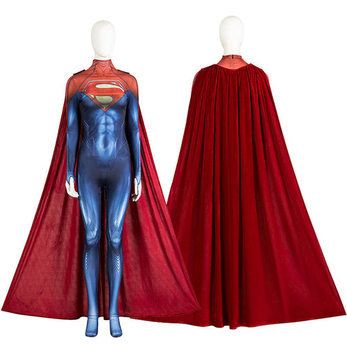 The Flash Supergirl Kara Zor-El Cosplay Costumes