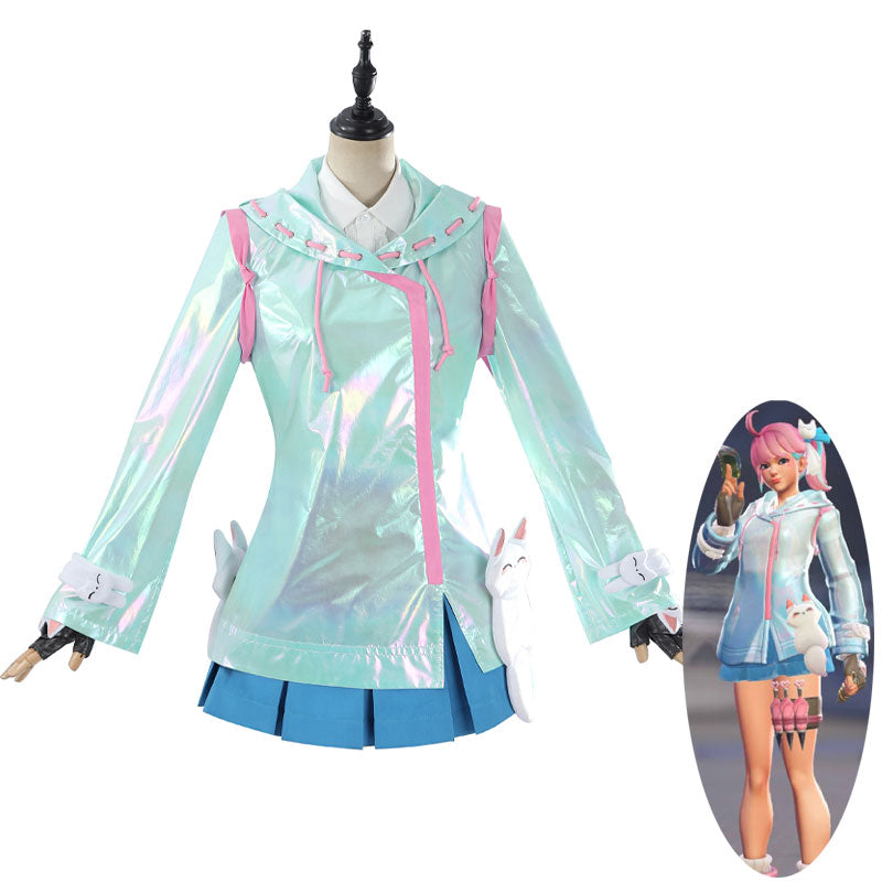Overwatch 2 : Rainy Day Kiriko Cosplay Costumes