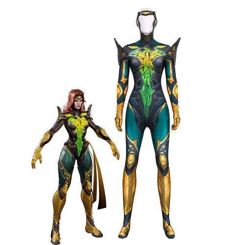 Marvel Rivals Phoenix Jean Grey Cosplay Costumes