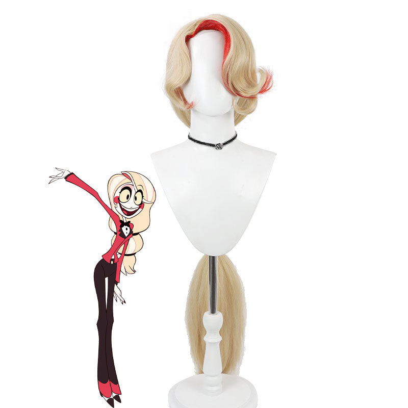 Hazbin Hotel Charlie Morningstar Cosplay Wigs