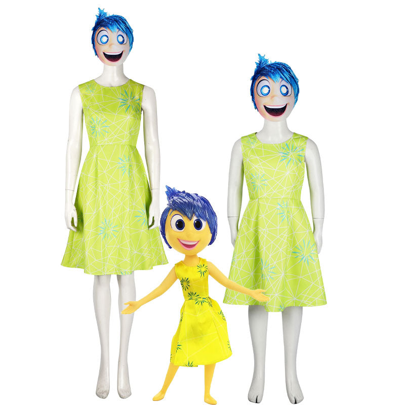 Inside Out 2 Joy Cosplay Costumes