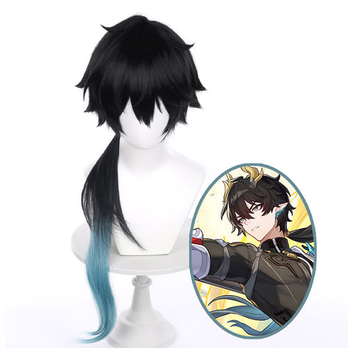 Honkai: Star Rail Dan Heng Permansor Terrae Cosplay Wigs