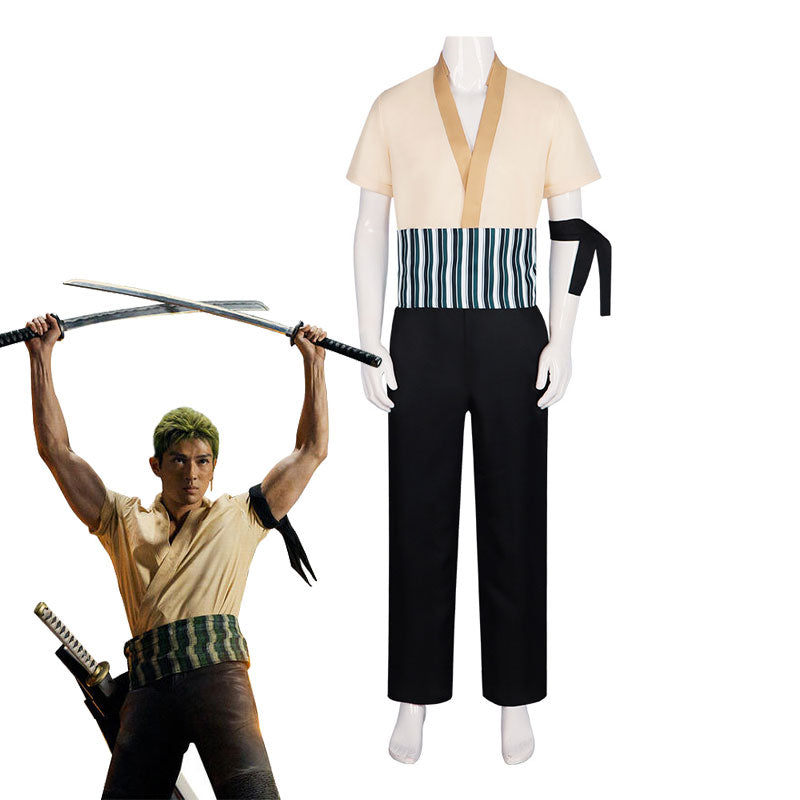 Anime One Piece Roronoa Zoro Cosplay Costume